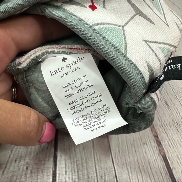 NWT Kate Spade Martini Print Towels & mini mitts set city traditional - Picture 5 of 7